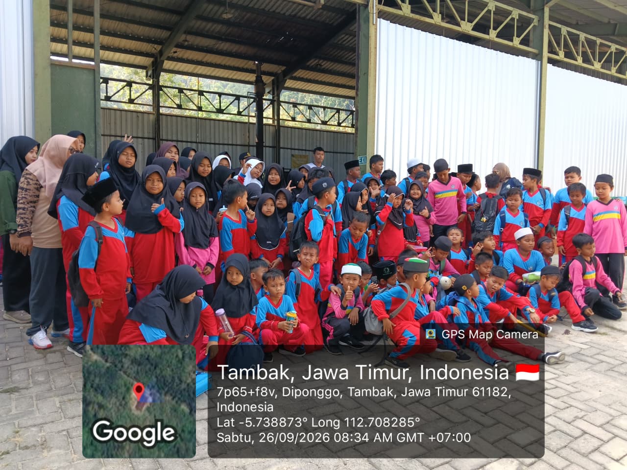 Edukasi Pengelolaan Sampah Sejak Dini, DLH Gresik Sambut Kunjungan 95 Siswa SDN 361 Gresik di TPST Diponggo Bawean